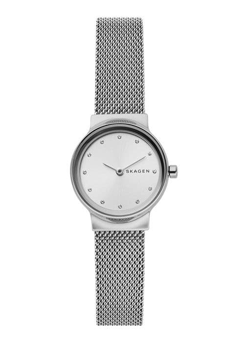 Klocka - SKAGEN - SKW2715 - Grå Milanese mesh - Kvarts - Chic