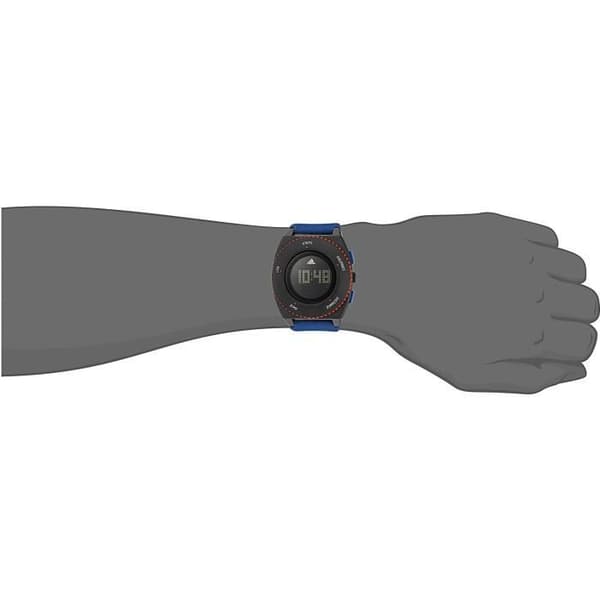 Klocka - ADIDAS - ADP3274 - 44mm - Blue Canvas Armband - Kvartsplastfodral