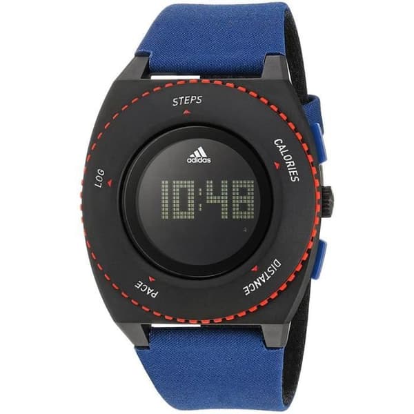 Klocka - ADIDAS - ADP3274 - 44mm - Blue Canvas Armband - Kvartsplastfodral