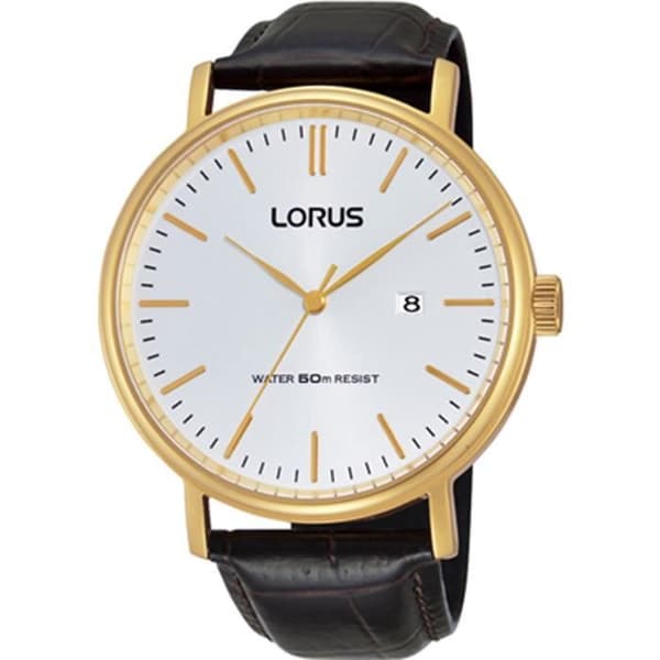 Klocka - LORUS WATCHES - RH990DX9 - Klassisk - Läder - Kvarts - Analog