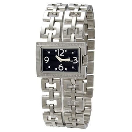 Klocka - FESTINA - F16304-5 - Kvarts - Analog - Svart stål