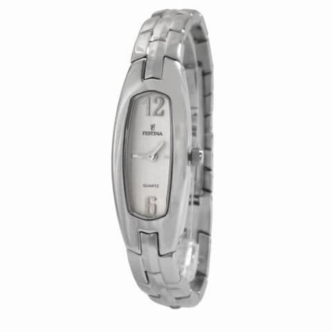 Klocka - FESTINA - F16208-1 - Kvarts - Analog - Vitt stål