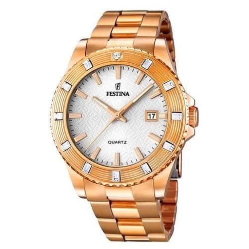 Klocka - FESTINA - F16787-1 - Kvarts - Analog - Rostfritt stål