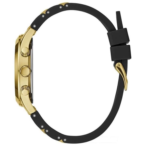 Guess klockor Dam Skylar analog kvartsklocka med silikonrem W1294L1 7695