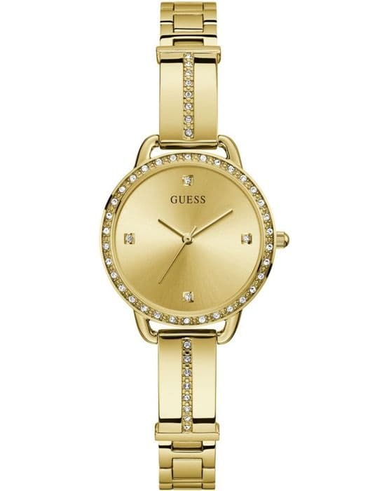Klocka - GUESS - GW0022L2 - Gul - Quartz - Chic - Rund