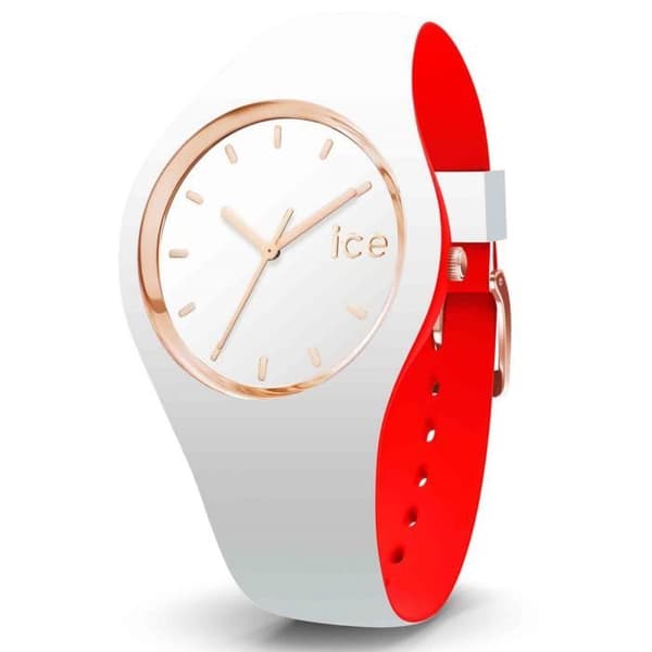 Klocka - ICE-WATCH - ICE loulou - Vit - Armband i silikon - Kvinna