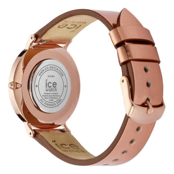 Klocka - Ice Watch - City Sparkling - Rosa läder - 3 ATM vattentäthet - Analog display