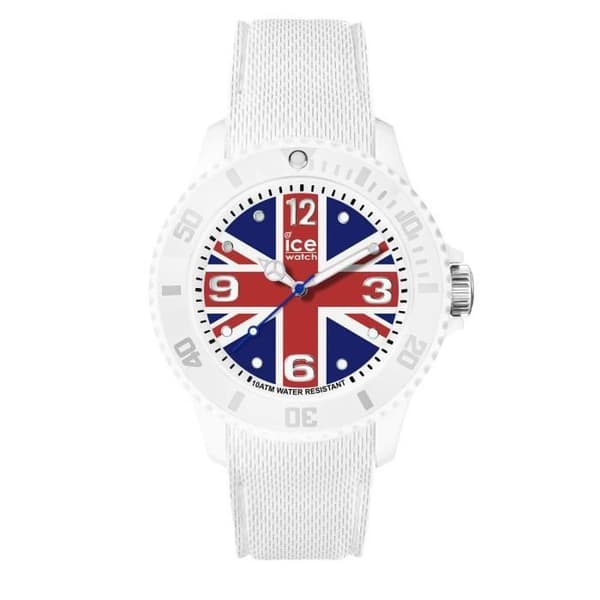 ICE-Watch - Ice World Storbritannien - Vit herrklocka med silikonrem - 0 (Medium) - 15736
