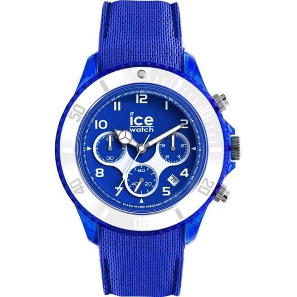 Montre ICE-WATCH - ICE dune Admiral blue - Armband i silikon - Chrono - Man