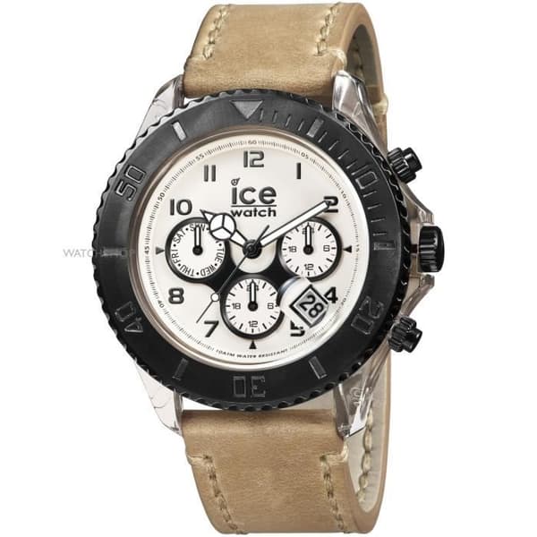 Klocka - ICE WATCH - VT.MF.SD.B.L.14 - Quartz - Analog - Vitt läder