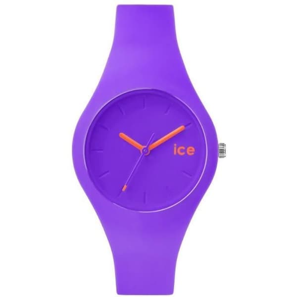 Klocka - ICE WATCH - ICE Chamallow - Silikonrem - Lila urtavla - Quartz urverk