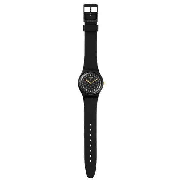 Klocka - SWATCH - SPARKLE NIGHT - 34mm - Silikon - Vattentålighet 3 ATM