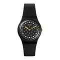 Miniatyrbild 1 av 3: Klocka - SWATCH - SPARKLE NIGHT - 34mm - Silikon - Vattentålighet 3 ATM