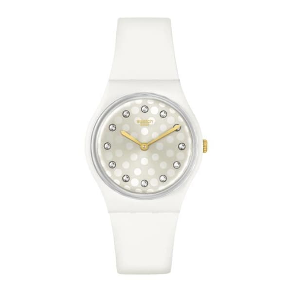 Klocka - SWATCH - SPARKLE SHINE - 34mm - Silikon - Vattentålighet 3 ATM