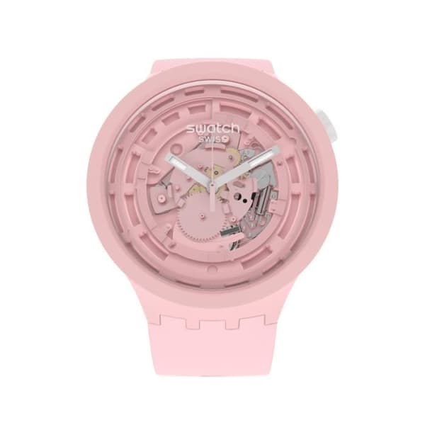 Klocka - Swatch - SB03P100 - Rosa - Kvarts - 3 ATM vattentät