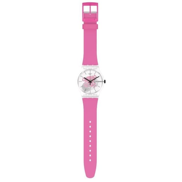 Klocka - SWATCH - PINK DAZE - 41mm - Silikon - Kvarts - Unisex
