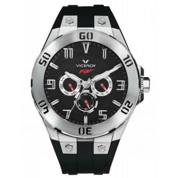 Klocka - Viceroy - Fernando Alonso - Kronograf - Svart - Resin - Vuxen