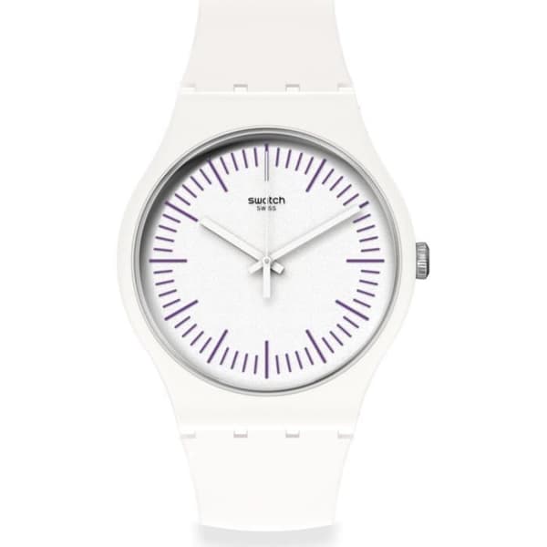 Klocka - Swatch - SUOW173 - Vit - 3 ATM vattentäthet - Kvarts - Unisex