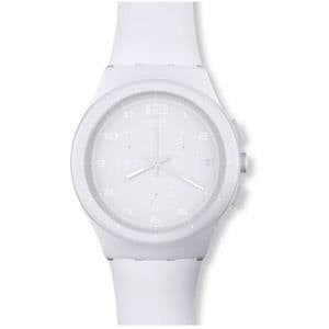 Klocka - Swatch - SUSW400 - Kvarts - Vit - Silikon - Rund