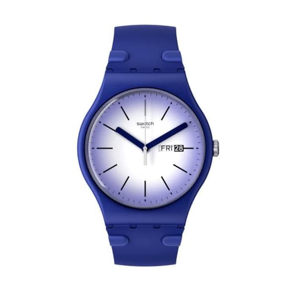 Klocka - SWATCH - VIOLET VERBENA - 41mm - Silikon - Vattentålighet 3 ATM