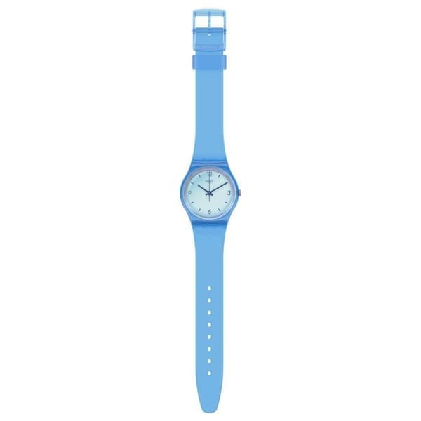 Swatch SWAN OCEAN Originals Gent 34mm Watch - Blå - Silikon - Vattentålig 3 Atm - Kvarts - Analog