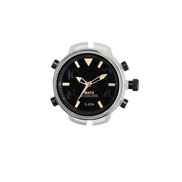 Herrur - WATX&amp;COLORS - RWA3783 - Kvarts - Analog - Svart/Guld
