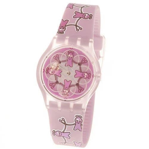 Montre - Swatch - Love Hands Supk108 JYTJ5 - Kvarc - Analog - Rosa Multicolor