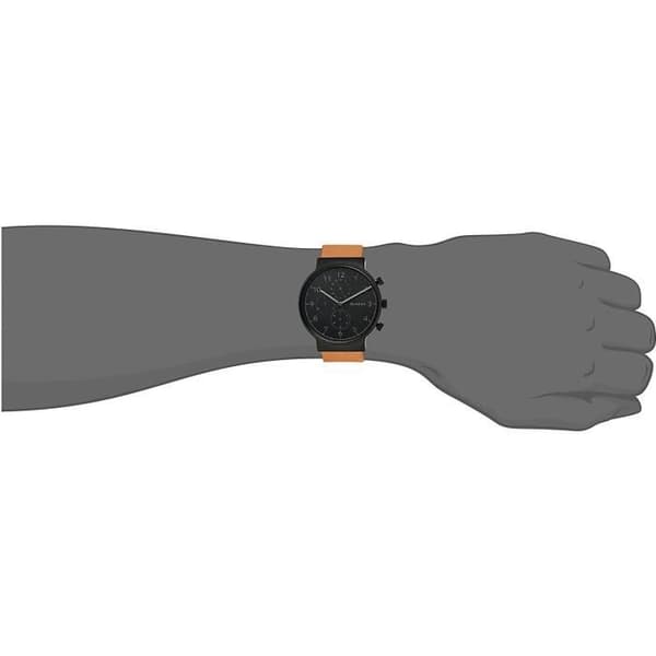 Klocka - Skagen - SKW6359 - 40mm - Läder - Fodral i rostfritt stål