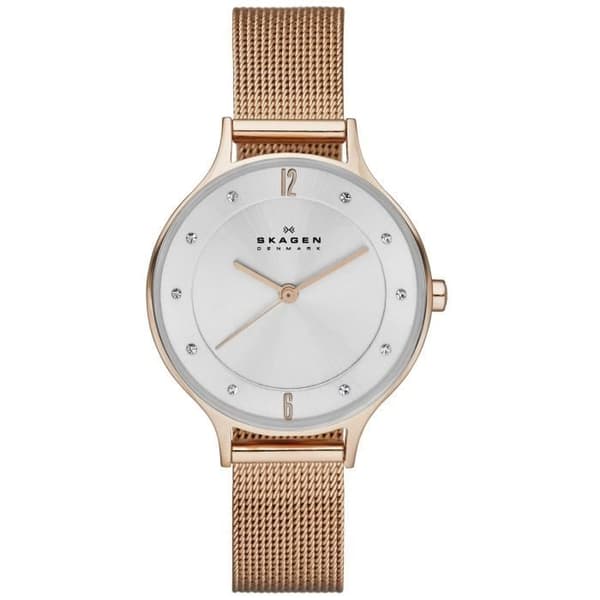Damklocka - SKAGEN - ANITA SKW2151 - Kvarts - Analog - Guldpläterat rostfritt stål