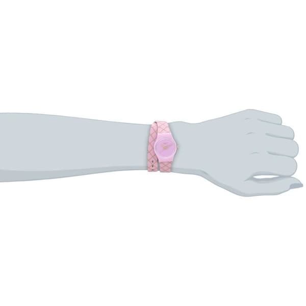Klocka - Swatch - LP133 - Kvarts - Analog - Rosa läder