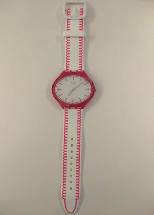 Klocka - Swatch - SVOP102 - Vit - Quartz - Analogisk