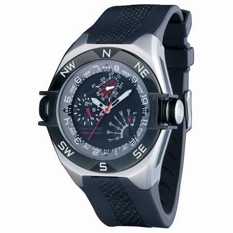 Klocka - Time Force - TF3123M01 - Kvarts - Analog - Svart