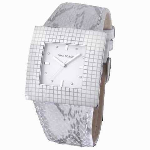 Klocka - Time Force - TF4023L07 - Kvarts - Analog - Silverläder