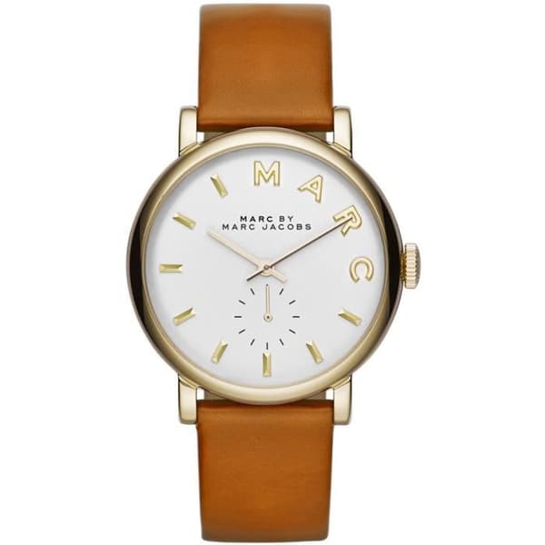 Damklocka - MARC BY MARC JACOBS - BAKER MBM1316 - Läder - Guld - Klassisk