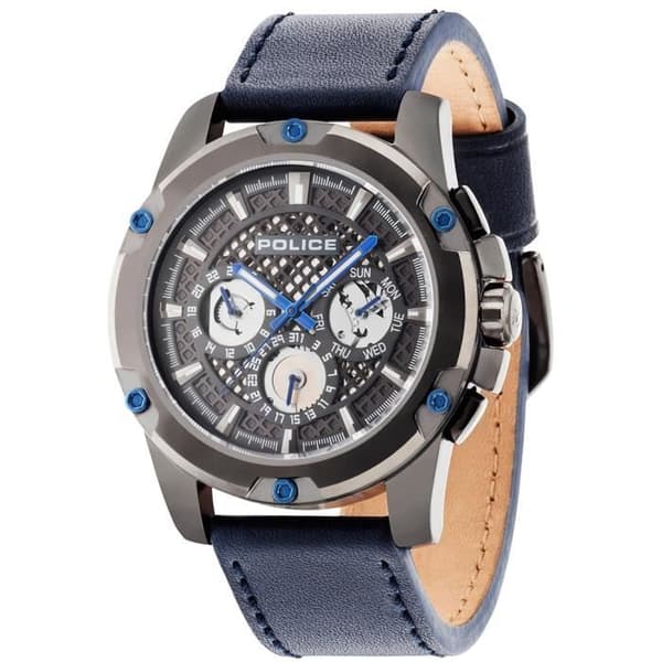 Klocka - POLIS - GRID R1451271002 - Sport - Läder - Kvarts - Analog