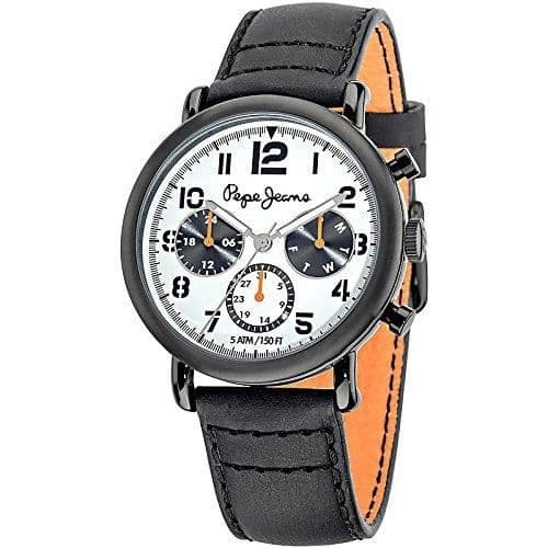 Klocka - Pepe Jeans - R2351105002 - Kvarts - Analog - Vitt läder