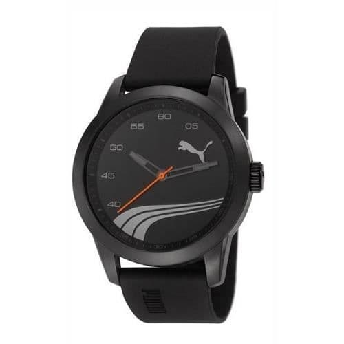 Klocka - PUMA - PU103651004 - Kvarts - Analog - Svart harts