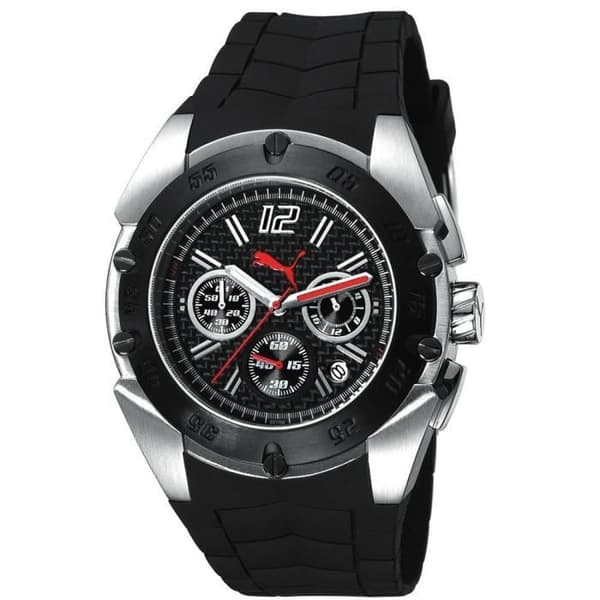 Klocka - Puma - PU102171001 - Kvarts - Analog - Sportig - Svart