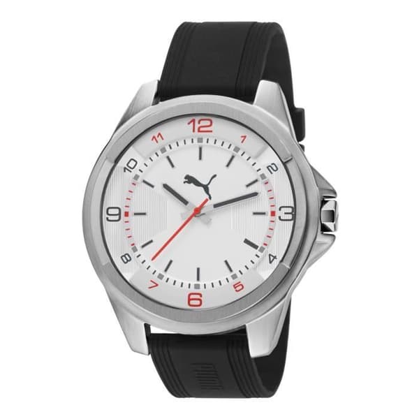 Klocka - PUMA - PU103511003 - Kvarts - Analog - Vit harts