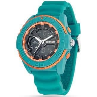 Klocka - SEKTOR NY KOLLEKTION - R3251197040 - Quartz - Dubbel display - Svart