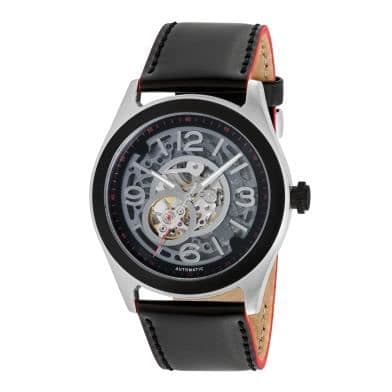 Klocka - Kenneth Cole - KC8077 - Kvarts - Analog - Svart läder