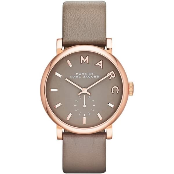 Kvinna klocka - MARC BY MARC JACOBS - BAKER MBM1266 - Läder - Quartz - Analogisk