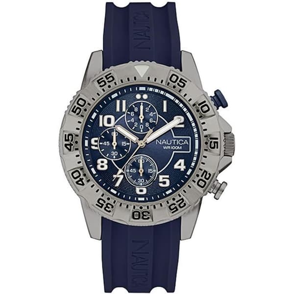 Herrur - Nautica - NSR 104 NAI16512G - Quartz - Analog - Gummi