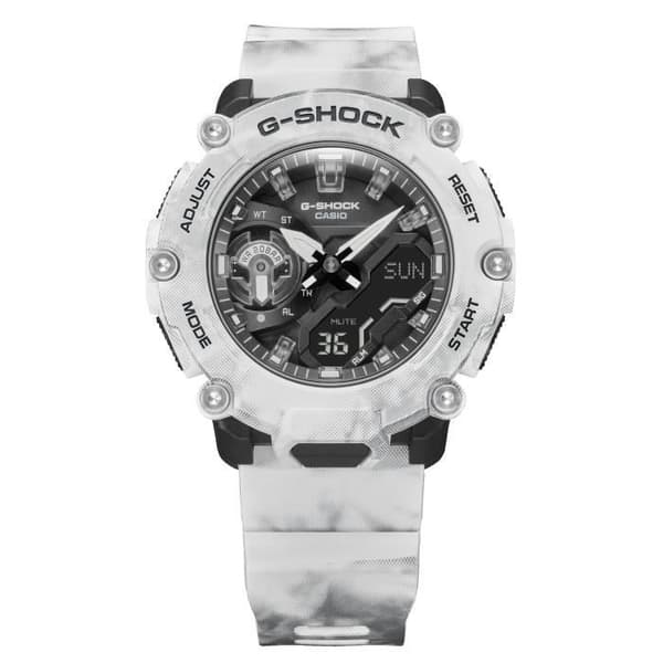 Casio GA-2200GC-7AER Herrklocka - Digital Analog Quartz - Flerfärgad plastrem