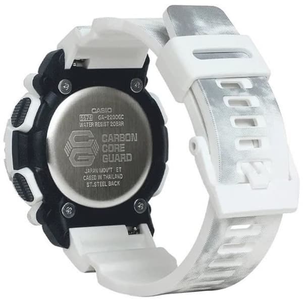 Casio GA-2200GC-7AER Herrklocka - Digital Analog Quartz - Flerfärgad plastrem
