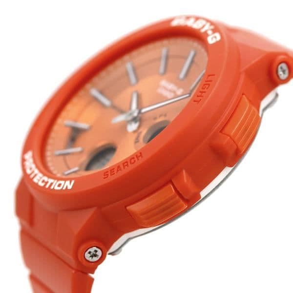 CASIO BGA-255-4AER Klocka - Dam - Kvarts - Röd - Plast