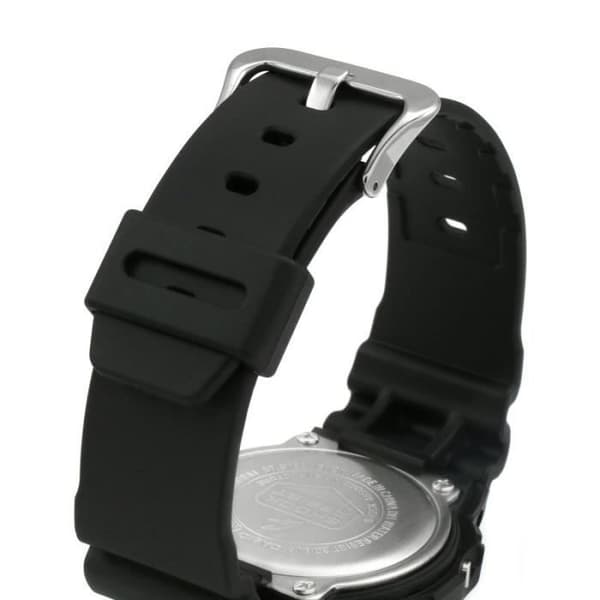 CASIO DW-5600BBM-1ER Digitalklocka för män - Kvarts - Svart - Plast