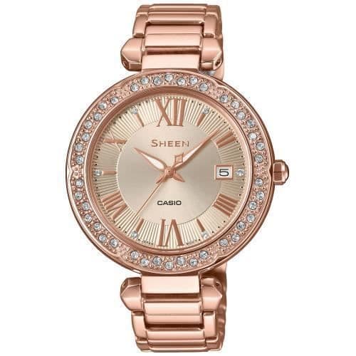 Klocka - Casio - SHE-4057PG-4AUER - Rosa - Vattentät 5 Atm - Chic stil