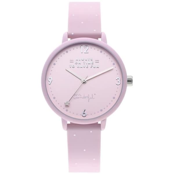 Kvinnoarmband - MR WONDERFUL - HAPPY HOUR WR30100 - Kvarts - Analog - Rostfritt Stål