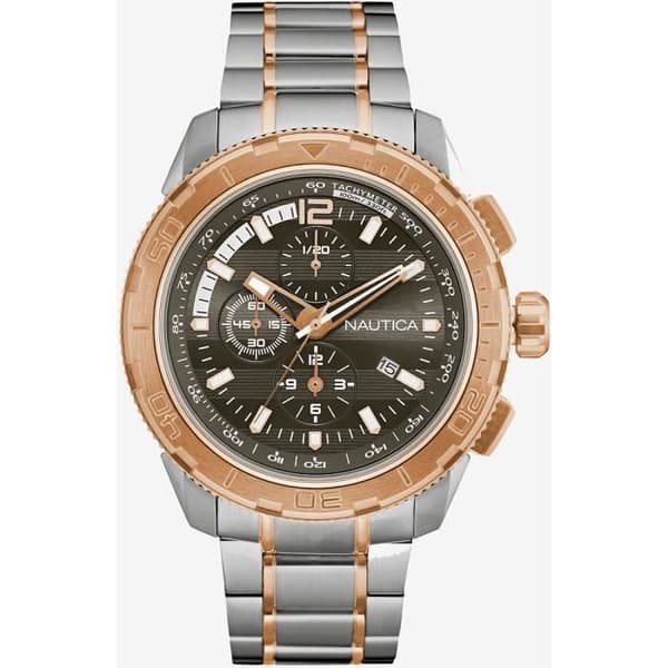 Klocka - Nautica - NAD26503G - Kvarts - Chronograph - Vattentålighet 10 Atm